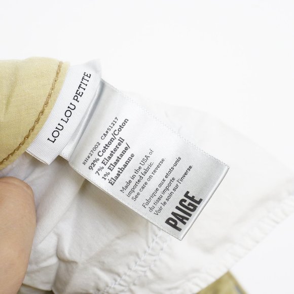 Paige Women's Lou Lou Petite Flare Jeans 26 - Picture 5 of 6